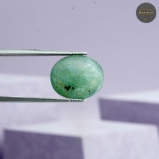 Natural Emerald (Panna) 5.90 Carat Certified Loose Gemstone | Panna Stone for Ring & Astrology